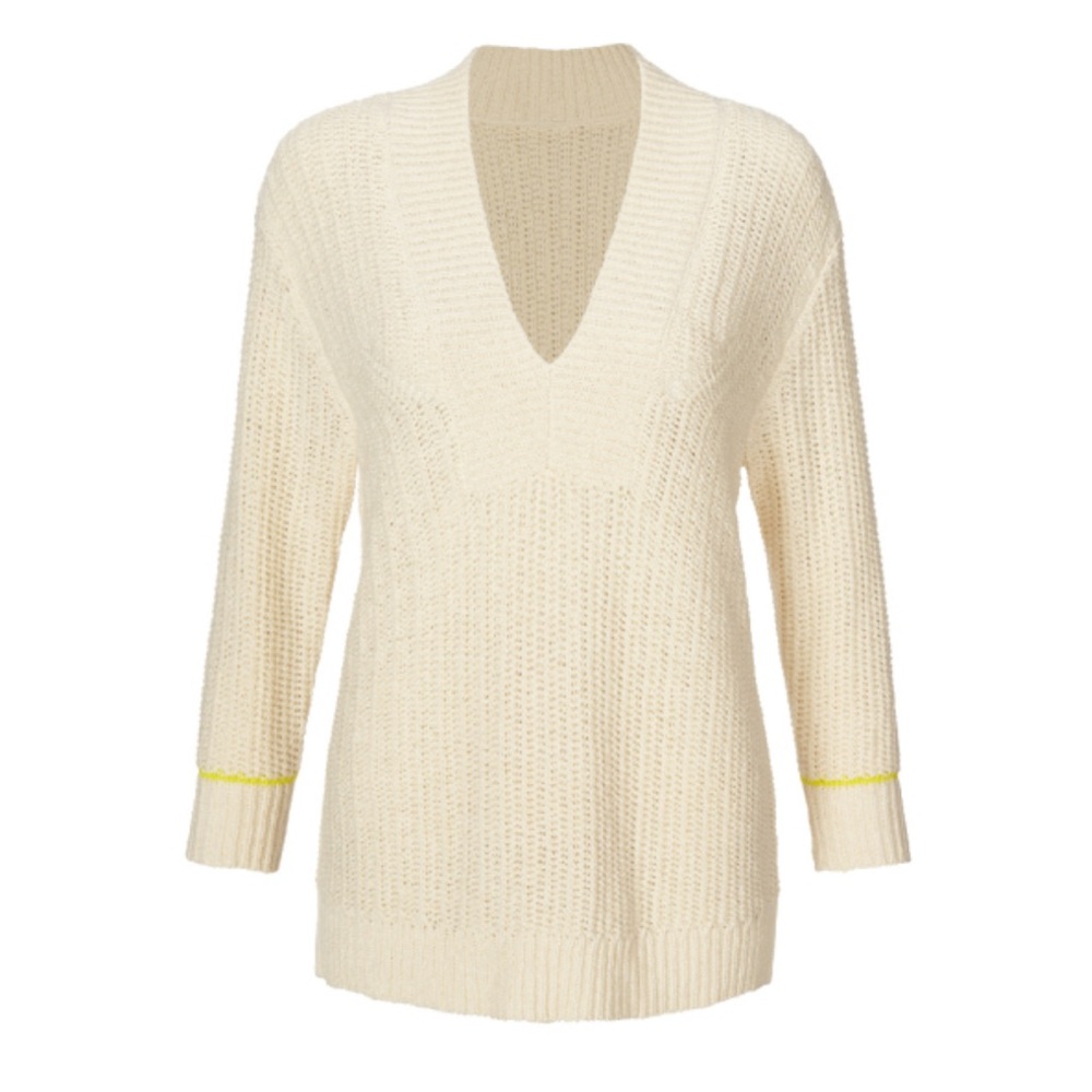 Cabi cream croquet sweater size medium